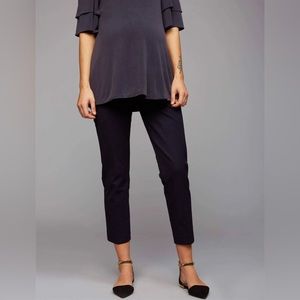NWT A Pea in the Pod Curie Secret Fit Navy Maternity Pants - XS